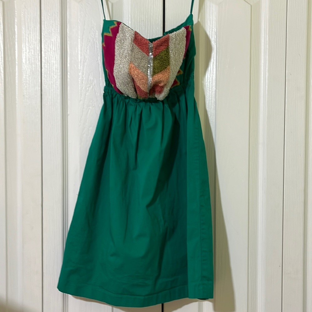 Judith March strapless dress